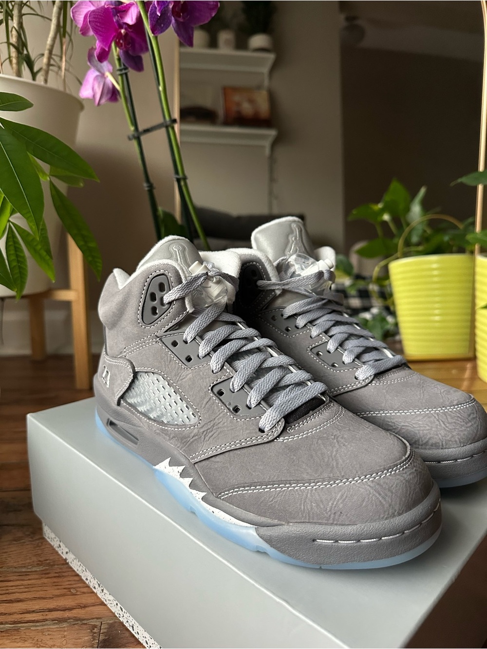 Air Jordan 5 Retro Wolf Grey
